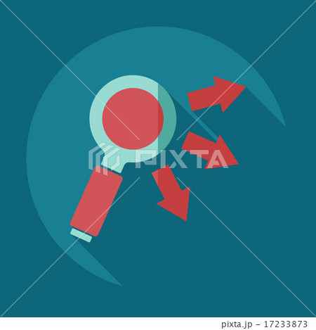 Flat modern design with shadow icons business icon Flat modern design with shadow icons business icon 17233873