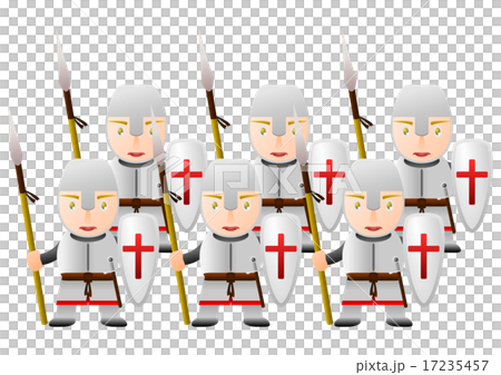 Army of the Crusaders 1st to 3rd Crusade Illustrations 17235457