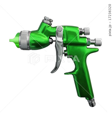 Spray gun isolated over white background 17236320
