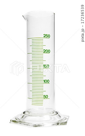 Empty chemical measuring cylinder 17236539