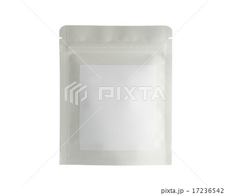 White Mock Up Blank Foil Food Or Drink 17236542