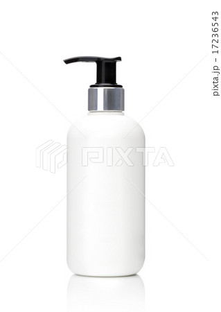 cosmetic container with black pump 17236543
