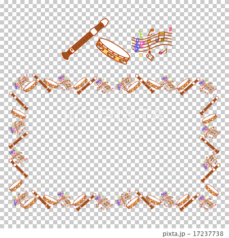 Music frame - Stock Illustration [17237738] - PIXTA