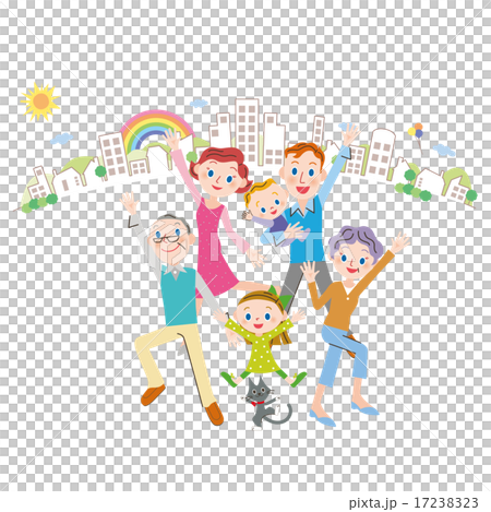 精力充沛的家庭和街道 精力充沛的家庭和街道 17238323