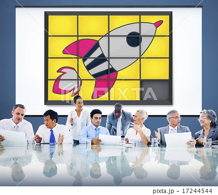 Startup Technology Growth Success Game Puzzle Concept Startup Technology Growth Success Game Puzzle Concept 17244544