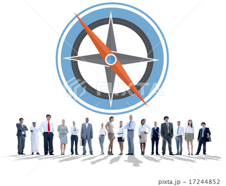 Navigation Compass Direction Exploration Guide Journey Concept 17244852