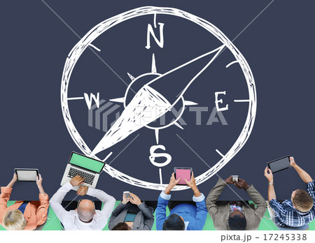 Conpass Longtitude Latitude Navigation Direction Adventure Conce 17245338