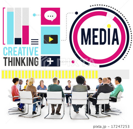 Media Communication Connect Creative Thinking Concept 17247253