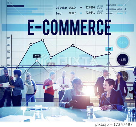E-commerce Online Technology Marketing Business Concept 17247497