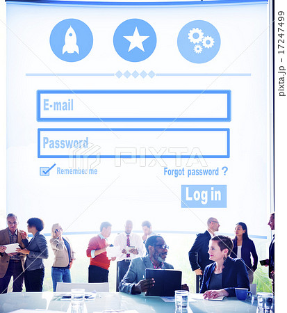 E-mail Identity Password Memebership Sing In Web Page Concept 17247499