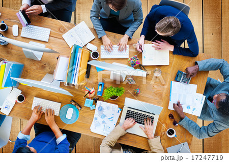 Business People Working Office Corporate Team Concept Business People Working Office Corporate Team Concept 17247719