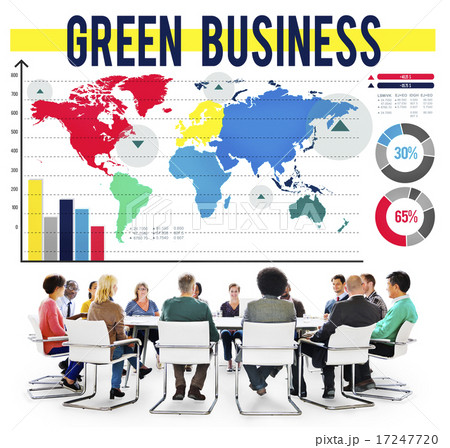 Green Business Global Environmental Conservation Concept 17247720