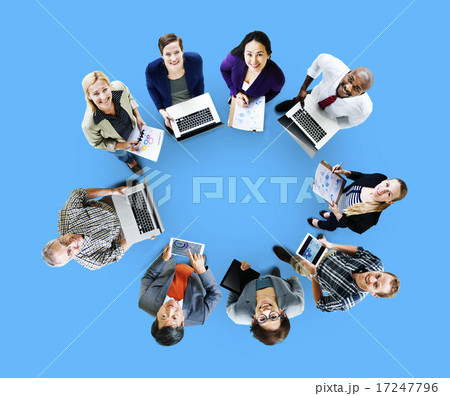 Global Communications Technology Laptop Digital Devices Concept 17247796