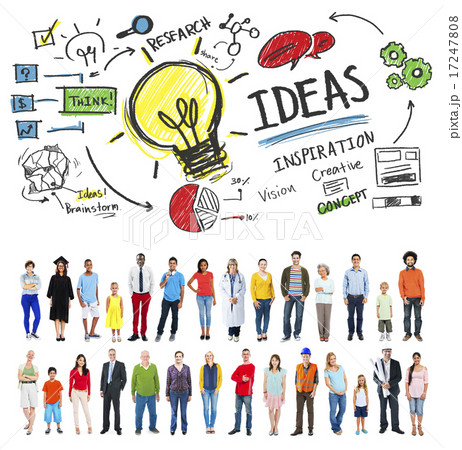 Ideas Innovation Creativity Knowledge...の写真素材 [17247808] - PIXTA