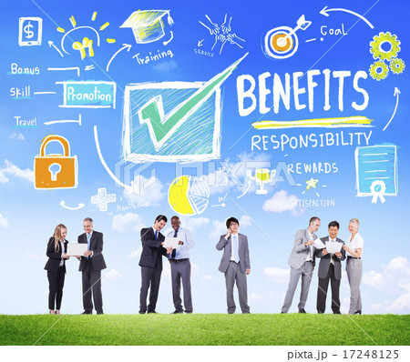 Benefits Gain Profit Earning Income Business Communication Conce 17248125
