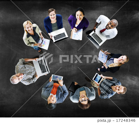 Global Communications Technology Laptop Digital Devices Concept Global Communications Technology Laptop Digital Devices Concept 17248346