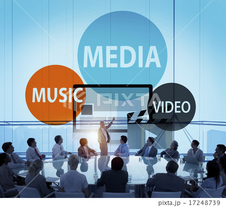 Media Music Video Technology Communication Concept 17248739