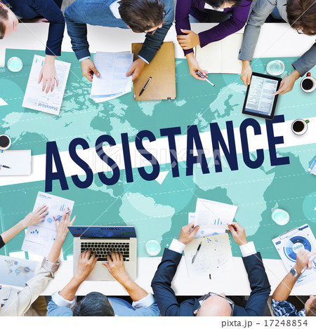 Assistance Support Strategy Marketing Coaching Concept 17248854