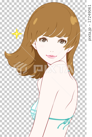 水着女性 自信 水着女性 自信 17249061
