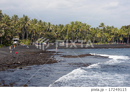 PUNALU'U BLACK SAND BEACH PARK,ハワイ島-4 17249115