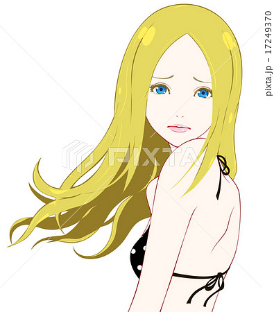 水着女性　トラブル 17249370