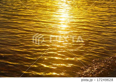 金色色に輝く海 金色色に輝く海 17249628
