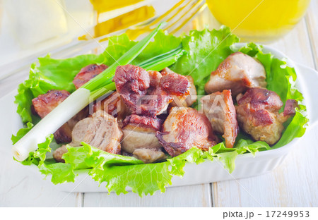 fried meat fried meat 17249953
