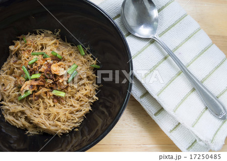 Thai- style noodles with Pork soup 17250485