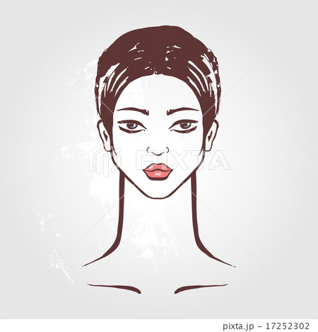 Beautiful Woman Portrait.  17252302