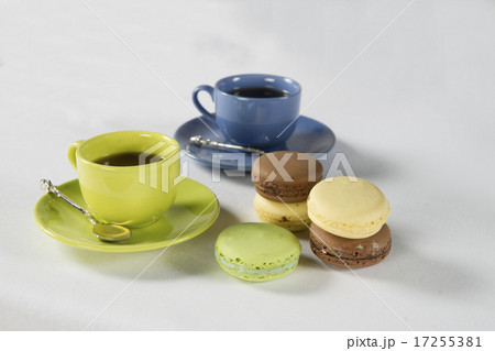 muffins and cookies with cups of tea muffins and cookies with cups of tea 17255381