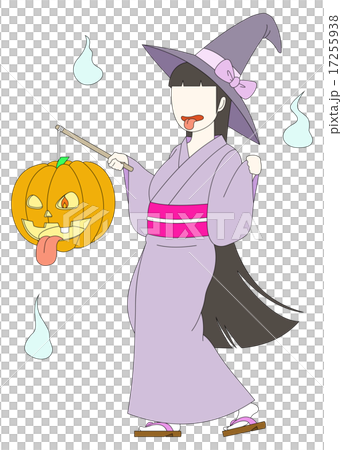 ハロウィン 和風 のイラスト素材