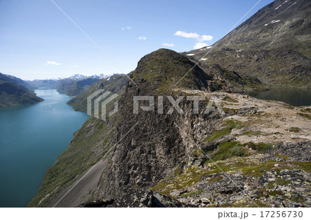 Besseggen Ridge in Jotunheimen Park, Norway Besseggen Ridge in Jotunheimen Park, Norway 17256730