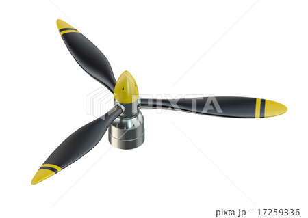 Airplane propeller with 3 blades Airplane propeller with 3 blades 17259336
