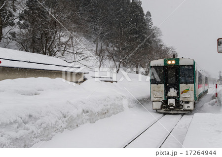 山形 雪の古口駅 奥の細道号 山形 雪の古口駅 奥の細道号 17264944