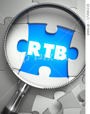 RTB - Missing Puzzle Piece through Magnifier. 17266118