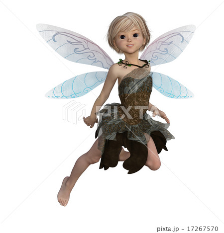 可愛い妖精 デフォルメ perming3DCGイラスト素材 可愛い妖精 デフォルメ perming3DCGイラスト素材 17267570