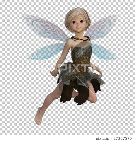 可愛い妖精 デフォルメ perming3DCGイラスト素材 可愛い妖精 デフォルメ perming3DCGイラスト素材 17267570