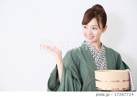 温泉　浴衣 17267724