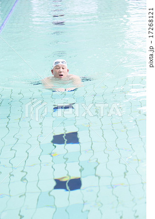 シニア　フィットネス　スイミング　イメージ 17268121
