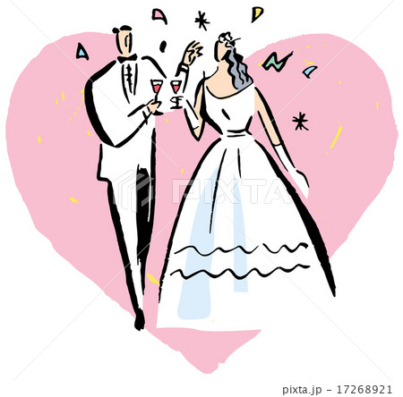 結婚式　新郎新婦 17268921