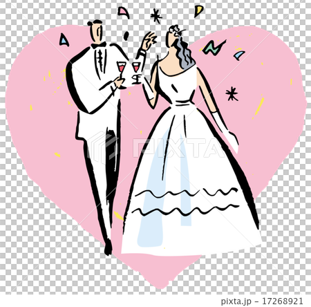 結婚式　新郎新婦 17268921