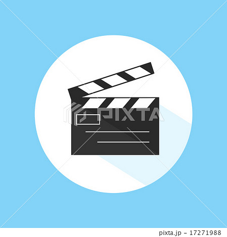 Clapboard Video Cinema Movie Studio Equipment Pro Vector Illustration 17271988