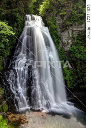 乗鞍高原 番所大滝の写真素材