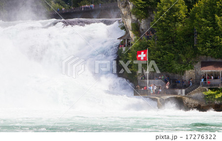 RHEINFALLS, SWITZERLAND - JULY 25, 2015 17276322
