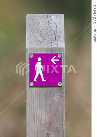 Public footpath sign 17276331