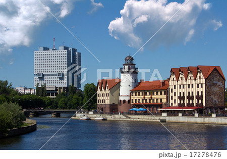 modern buildings and lighthouse modern buildings and lighthouse 17278476