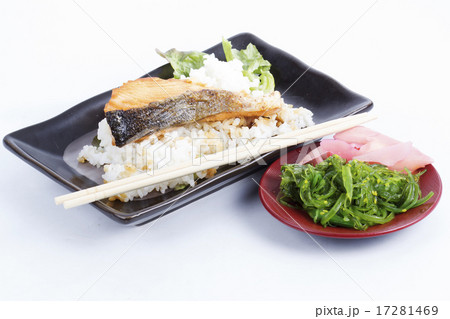 Grilled Salmon Teriyaki with rice Grilled Salmon Teriyaki with rice 17281469