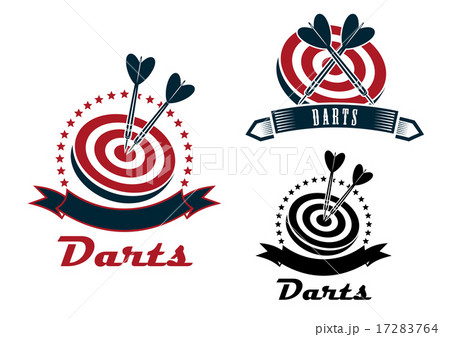Darts sport emblems or symbols Darts sport emblems or symbols 17283764