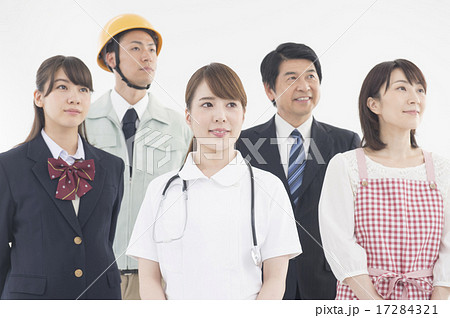 いろいろな立場の日本人 17284321