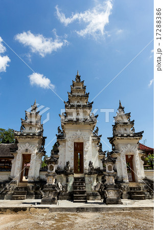 Hindu temple at Pura Sahab, Nusa Penida, Bali 17288386